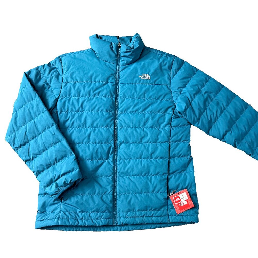 NWT! The North Face Men's Blue Goose Down Puffer 550 Winter Coat Size L